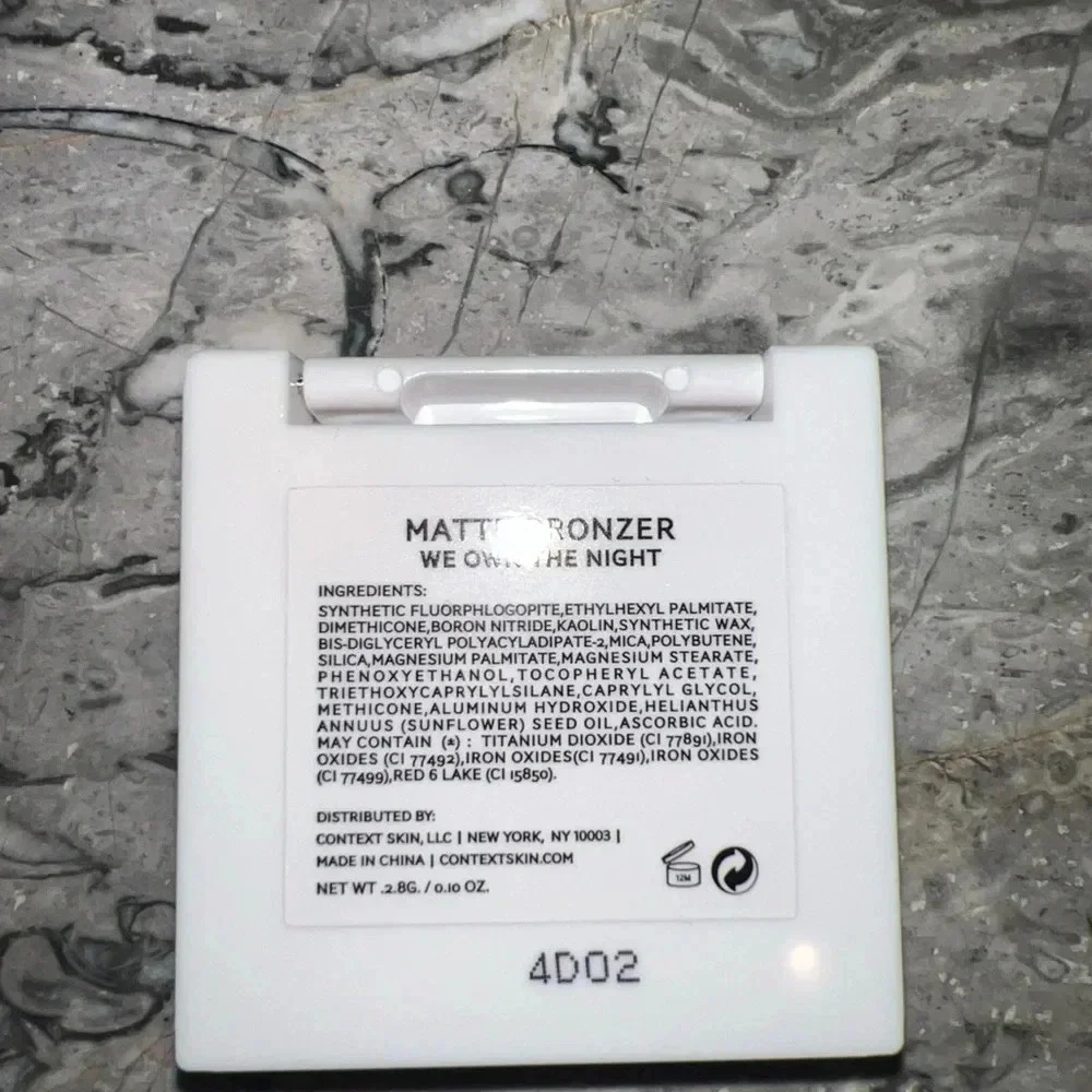 CONTEXT SKIN matte bronzer in WE‎ OWN THE NIGHT, new 0.1oz compact